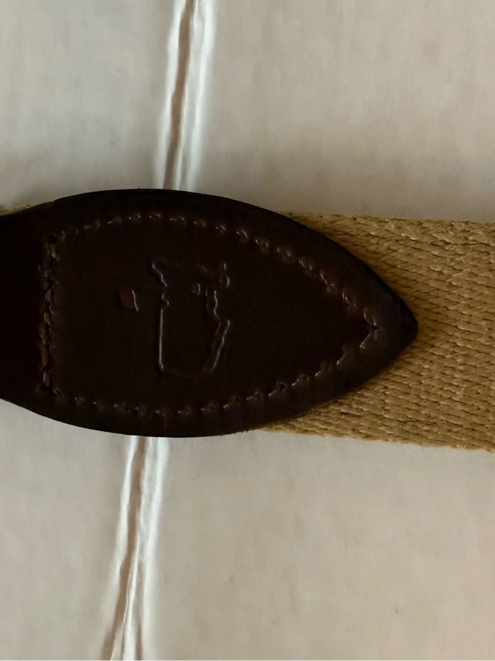 Masters Tournament Belt – Augusta National Logo, Size 34/35, Leather & Brass